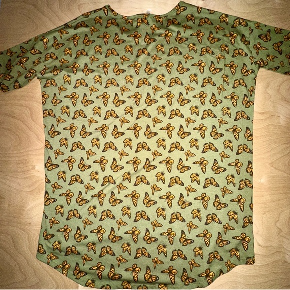 LuLaRoe XL Monarch Butterfly Irma Top and TC Leggings Set New Without Tags - Picture 4 of 8